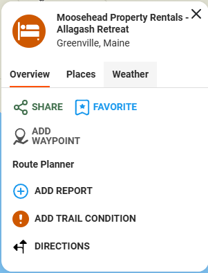 Moosehead Property Rentals - Allagash Retreat